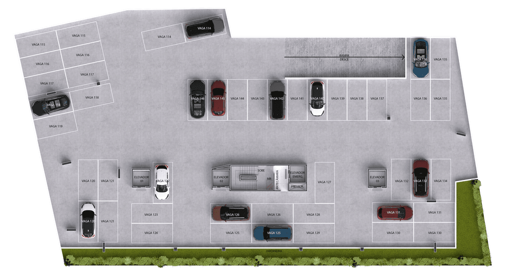 Pavimento garagem 3